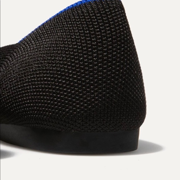 Rothy’s The Point Flat in Classic Black Solid Size 8.5 - Picture 13 of 16